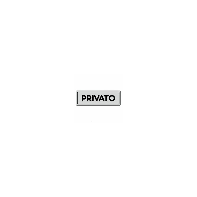 ETICHETTA PRIVATO 15x 5 ADESIVA ETICHETTA PRIVATO 15x 5 ADESIVA