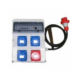 QUADRO 3x2PT 1x3PT CEE 16A IP55 m 4 ROSI