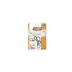 TAPPO LAVABI GOMMA BIANCO mm 52 ELIPLAST