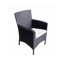 POLTRONA S-RATTAN ELISEO GREY VETTE