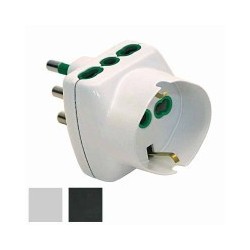 ADATTATORE TRIPLO 16A+T SK BIANCO 82240 FME