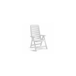 FAUTEUIL RÉSINE PLIANT QUINTILLA BLANC 1135 SCAB