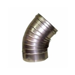 GOMITO INOX 45^ 8 ALA