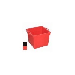 CESTA QUADRA l 40 40x40 h 33 ROSSO ICS