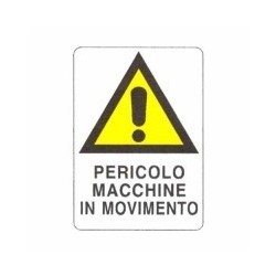 CARTELLO USCITA AUTOMEZZI 48x 68 PLASTICA