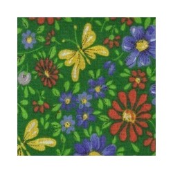 RIDEAU SOLEIL COTON ECO FLEURS 300x150 GIRASOLE