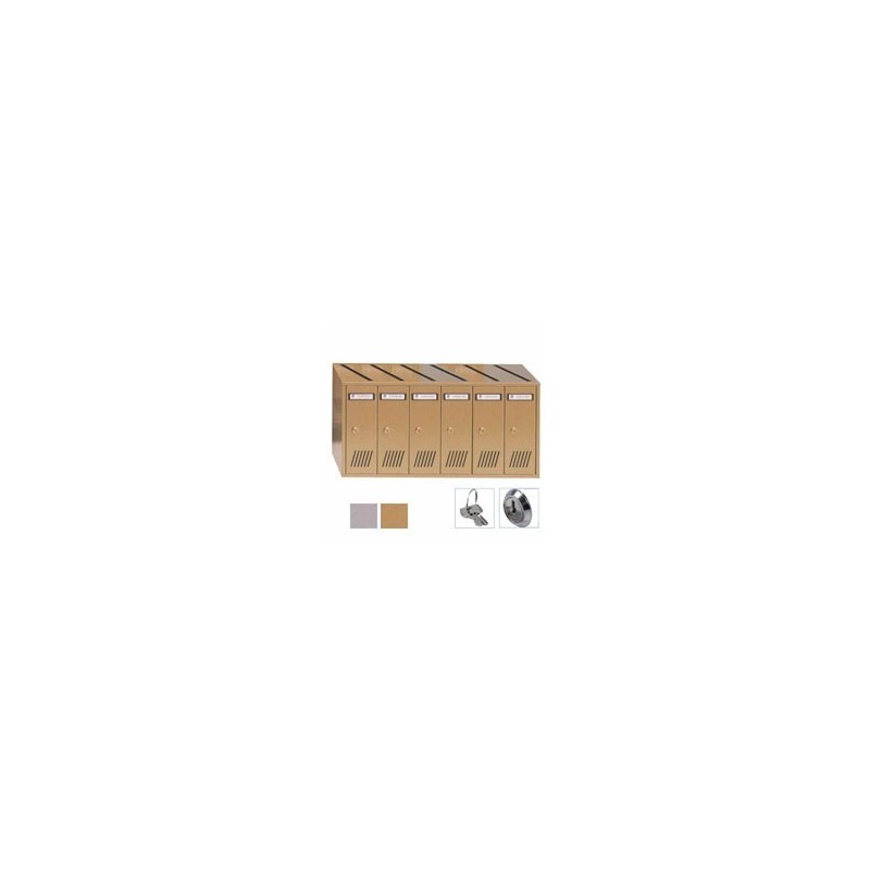 CASELLARIO VERT 5P ACC BRONZATO 31-705 SILMEC CASELLARIO VERT 5P ACC BRONZATO 31-705 SILMEC