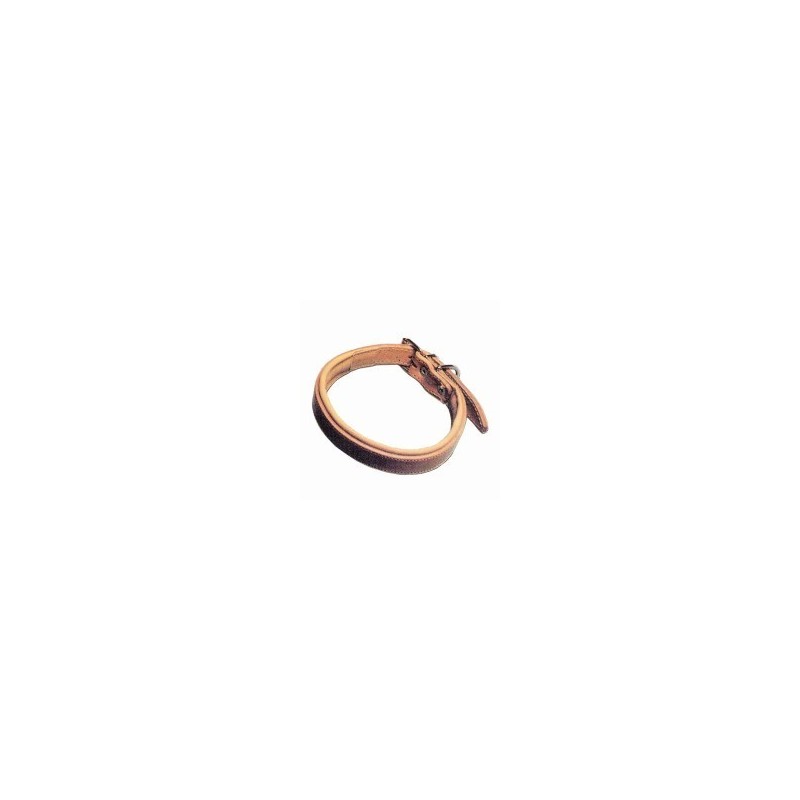 COLLARE CANI CUOIO IMBOTTITO mm 35 cm 65 COLLARE CANI CUOIO IMBOTTITO mm 35 cm 65
